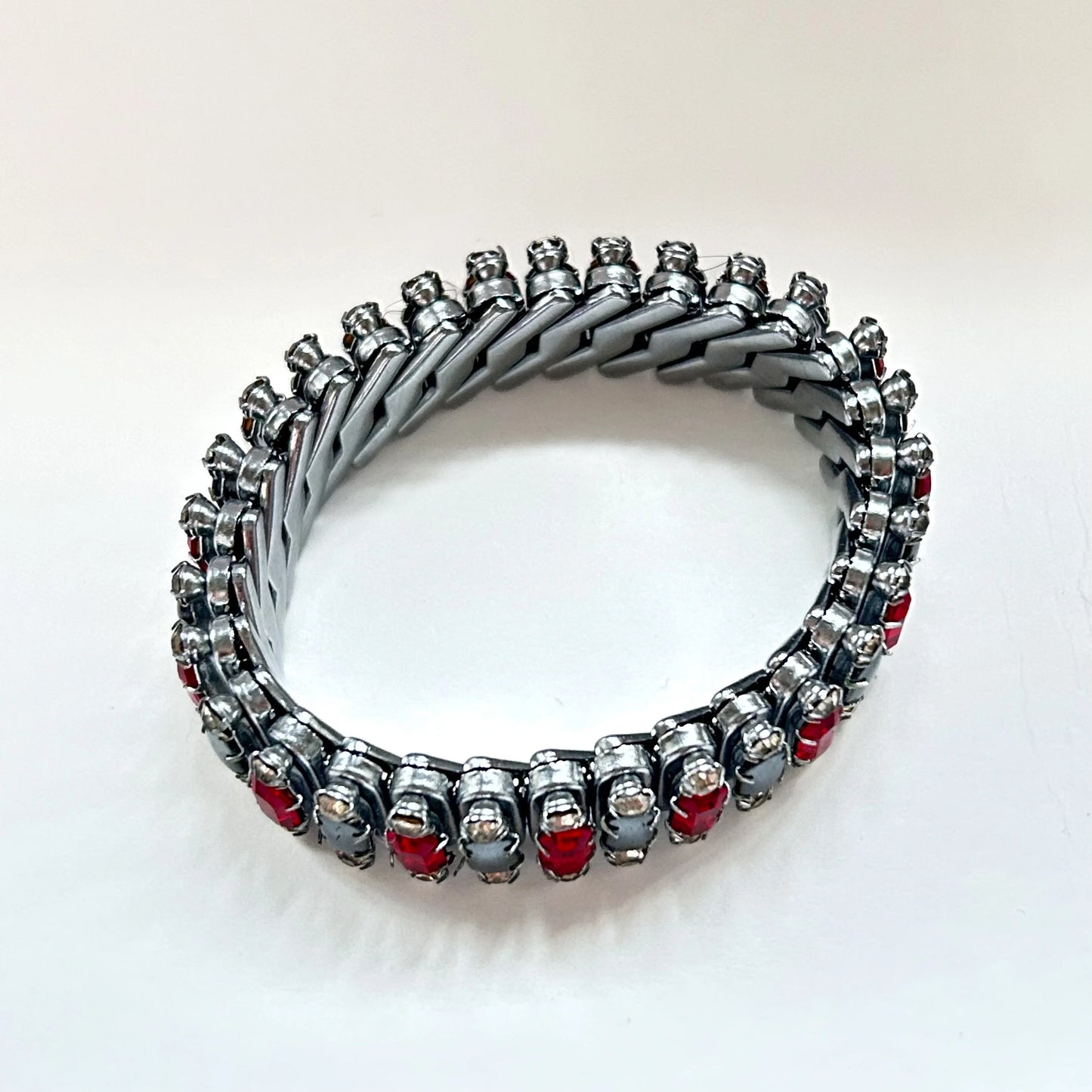 1930s ART DECO RHINESTONE BRACELET 